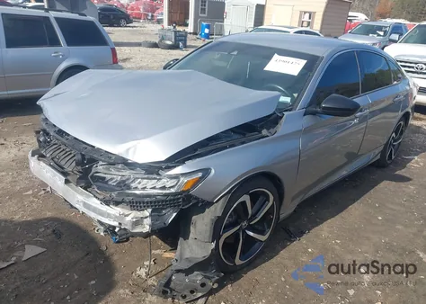 2021 Honda Accord Sport from USA, damaged, VIN 1HGCV1F39MA078378